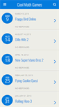 Mobile Screenshot of cool-mathgames.us